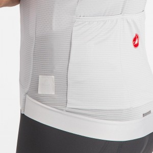 Herren Trofeo Giro d'Italia 2024 Trikot-Silbergrau Radtrikot Kaufen