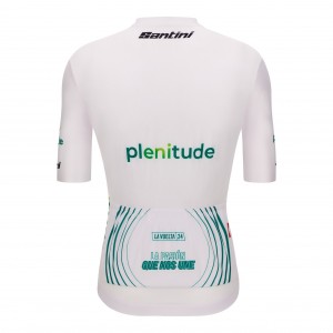 Herren Vuelta Espana weiss trikot 2024 Radtrikot Kaufen
