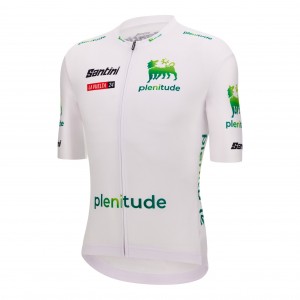 Herren Vuelta Espana weiss trikot 2024 Radtrikot Kaufen