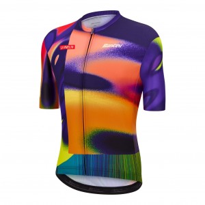 Herren Santini Vuelta Espana 2024 trikot-Madrid Radtrikot Kaufen