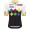 Herren Santini UCI Gravel Weltmeisterschaft trikot Flandern 2024-Schwarz Radtrikot Kaufen
