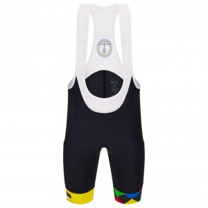 Herren Santini UCI Gravel UCI World Championship Flanders tragerhose 2024 Radtrikot Kaufen