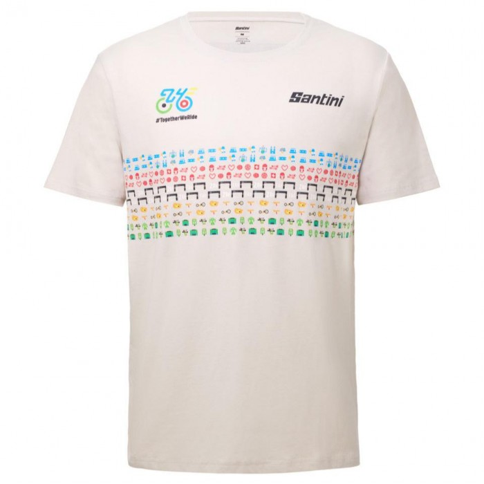 Herren Santini UCI ROAD AND PARA-CYCLING ZURIGO T-Shirt 2024 Radtrikot Kaufen