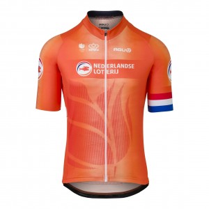 Herren Hollandisch Nationalen Agu trikot 2024 Radtrikot Kaufen