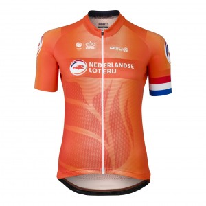 Damen Hollandisch Nationalen Agu frau trikot 2024 Radtrikot Kaufen