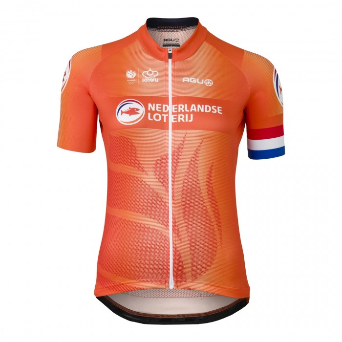 Damen Hollandisch Nationalen Agu frau trikot 2024 Radtrikot Kaufen