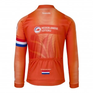 Herren Hollandisch Nationalen Agu langarmtrikot 2024 Radtrikot Kaufen