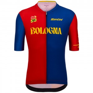 Herren Santini Tour de France 2024 trikot-Bologna Radtrikot Kaufen