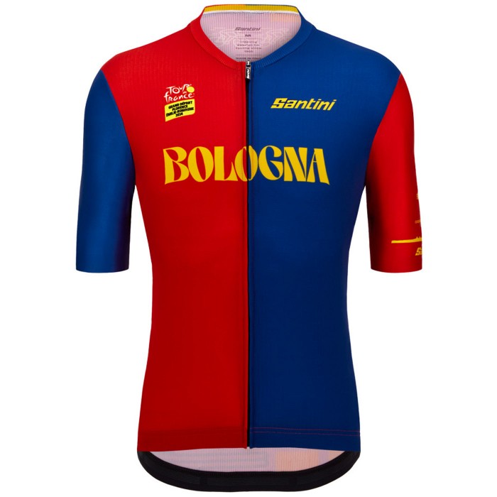 Herren Santini Tour de France 2024 trikot-Bologna Radtrikot Kaufen