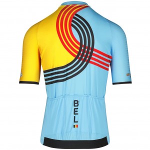 Herren Belgischen Nationalen trikot-Paris 2024 Radtrikot Kaufen
