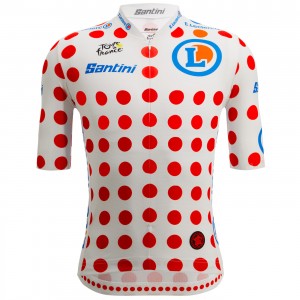 Herren Punkte Pullover Tour de France 2024 Radtrikot Kaufen