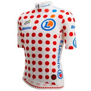 Herren Punkte-Shirt Tour de France 2024 Fan-Kollektion Radtrikot Kaufen