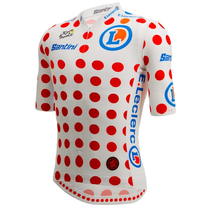 Herren Punkte Pullover Tour de France 2024 Radtrikot Kaufen