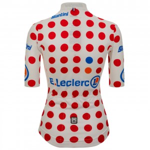Damen Tour de France 2024 Pois frau trikot Radtrikot Kaufen