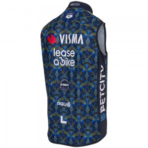 Herren Weste Agu Wind Team Visma Lease a bike 2024-Tdf Radtrikot Kaufen