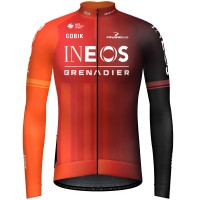 Herren Gobik Ineos Grenadiers 2024 Hyder langarm trikot Radtrikot Kaufen
