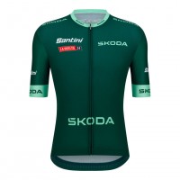 Herren Santini Vuelta Espana grun trikot 2024 Radtrikot Kaufen