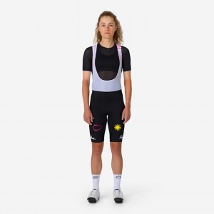 Damen Damen-Trägerhosen Rapha EF Education EasyPost Pro Team 2024 Radtrikot Kaufen