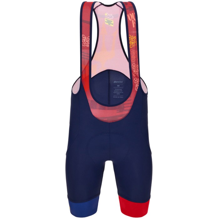 Herren Santini Tour de France 2024 tragerhose-Bologna Radtrikot Kaufen