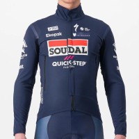 Herren Castelli Soudal Quick-Step 2024 Perfetto RoS jacke Radtrikot Kaufen