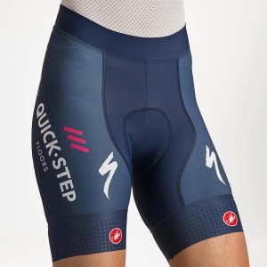 Damen Castelli Soudal Quick-Step 2024 Competizione frau kurze radhose Radtrikot Kaufen