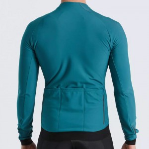 Herren Specialized SL Expert Thermal langarm trikot-Grun Radtrikot Kaufen