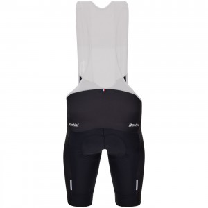 Herren Gelbe Latzhose Tour de France 2024 Radtrikot Kaufen