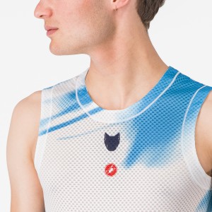 Herren Castelli Soudal Quick-Step 2025 Pro Mesh armellose trikot Radtrikot Kaufen