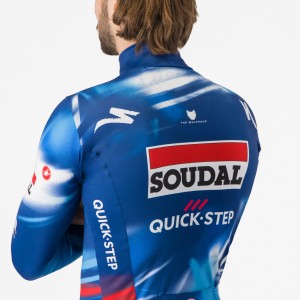 Herren Castelli Soudal Quick-Step 2025 Pro Thermal Mid langarm trikot Radtrikot Kaufen