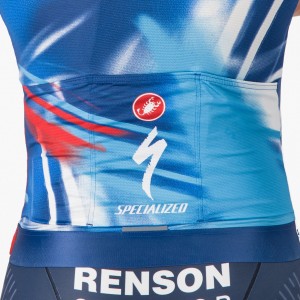 Herren Castelli Soudal Quick-Step 2025 Aero Race 8S trikot Radtrikot Kaufen