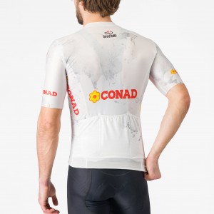 Herren Weiße Trikot Giro d'Italia 2025 Competizione 3 Radtrikot Kaufen