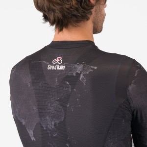 Herren Schwarzes Trikot Giro d'Italia 2025 Competizione 3 Radtrikot Kaufen