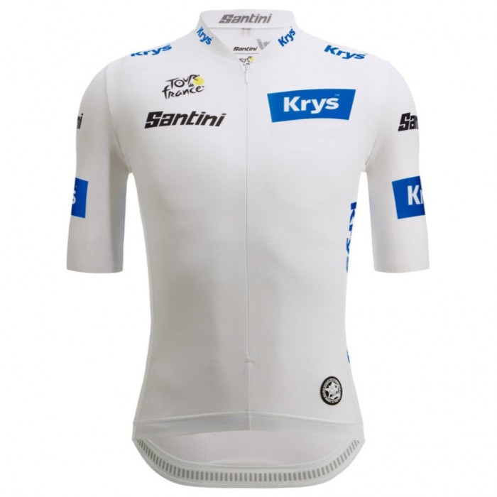 Herren Weiße Trikot Tour de France 2025 Offiziell Radtrikot Kaufen