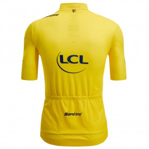 Herren Gelbes Trikot Tour de France 2025 Fan Line Radtrikot Kaufen