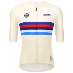Herren Santini UCI Weltmeister 2025 trikot-Großbritannien Radtrikot Kaufen
