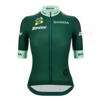 Damen Grüne frau trikot Tour de France 2025 Fan Line Radtrikot Kaufen