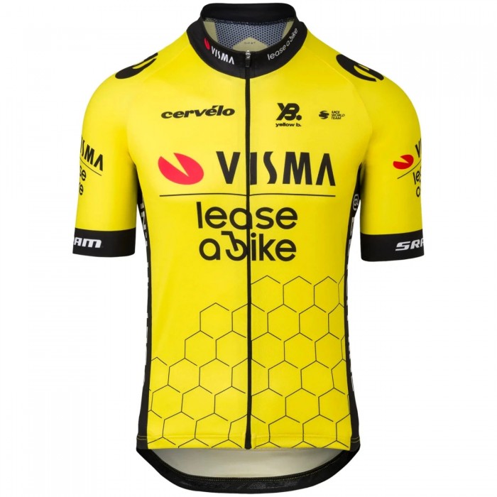 Herren Team Visma Lease a bike 2025 Premium trikot Radtrikot Kaufen