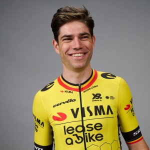 Herren Team Visma Lease a bike 2025 trikot-Wout Van Aert Radtrikot Kaufen