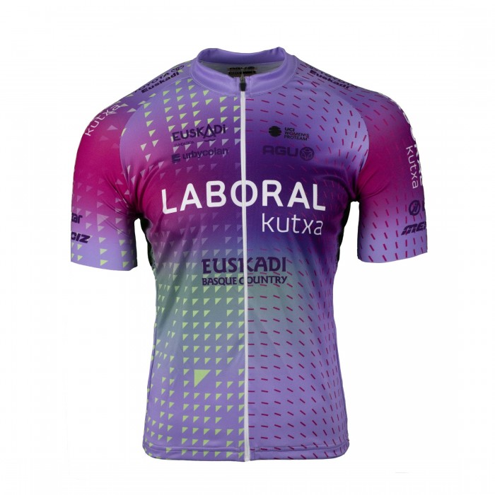 Damen Agu Laboral Kutxa-Fondacion Euskadi 2025 frau trikot Radtrikot Kaufen