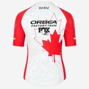 Damen Hiru Orbea Factory Team 2025 Core frau trikot-Kanadische Meisterin Radtrikot Kaufen