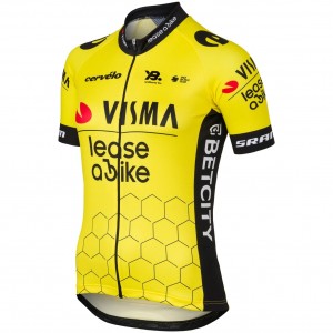 Damen Team Visma Lease a bike 2025 frau trikot Radtrikot Kaufen