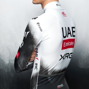 Herren UAE Team Emirates 2025 Primapelle Pissei langarmtrikot Radtrikot Kaufen
