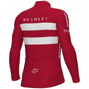 Herren Ale Dänische Nationalmannschaft 2025 langarmtrikot Radtrikot Kaufen