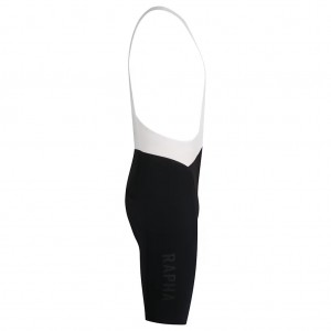 Herren Rapha Pro Team 3 tragerhose-Schwarz weiss Radtrikot Kaufen