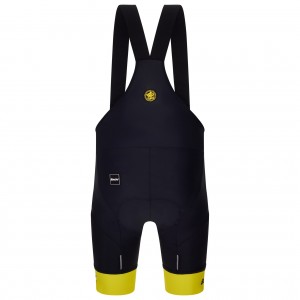 Herren Santini Gelb Tour de France tragerhose 2025 Radtrikot Kaufen