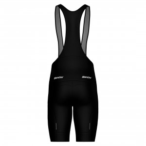 Herren Santini Squadra Corse 2025 tragerhose-Schwarz Radtrikot Kaufen