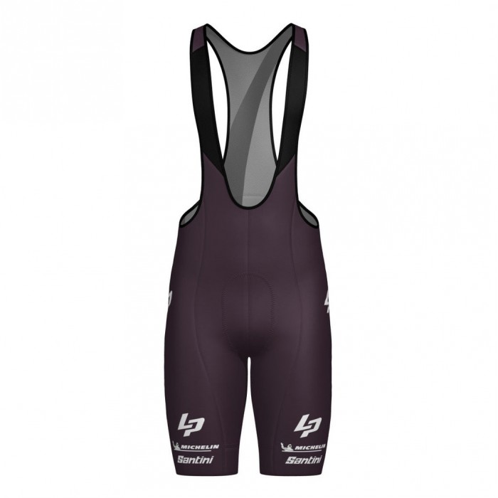 Herren Team Lapierre 2025 Santini tragerhose-Bordeaux Radtrikot Kaufen
