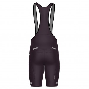 Herren Team Lapierre 2025 Santini tragerhose-Bordeaux Radtrikot Kaufen