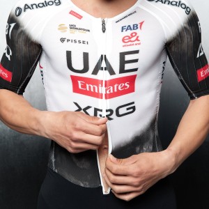 Herren UAE Team Emirates 2025 Hybrid Pissei body Radtrikot Kaufen