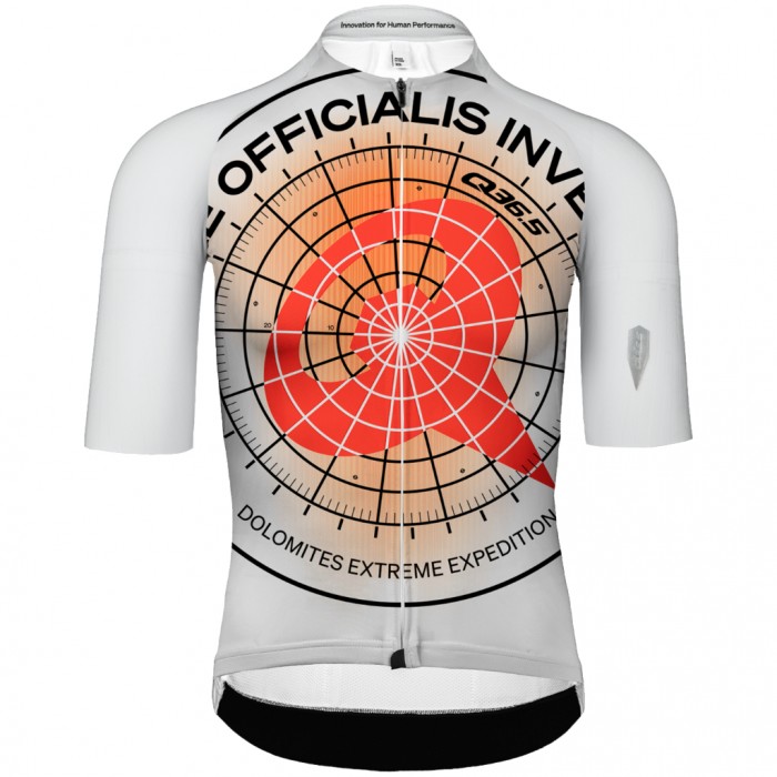 Herren Q36.5 Gregarius Clima Dolomites Extreme trikot-Grau Radtrikot Kaufen